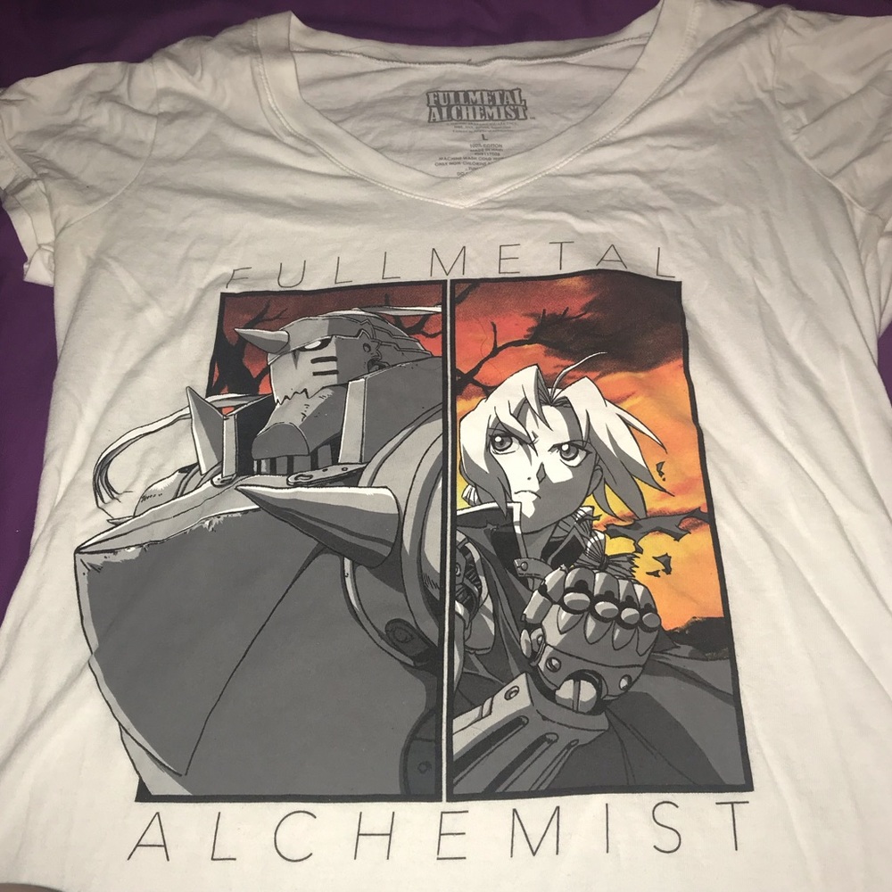 Fullmetal Alchemist Edward & Alphonse Anime Shirt